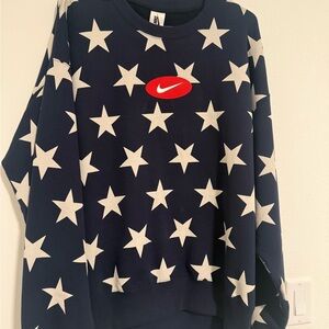 Nike Navy Star Pattern Jacket